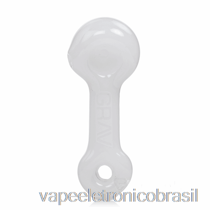 Vape Recarregável Grav Mini Colher Branca
